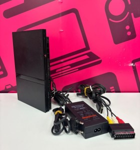 9-7-80519-2-Consola PS2 slim (sin mando)