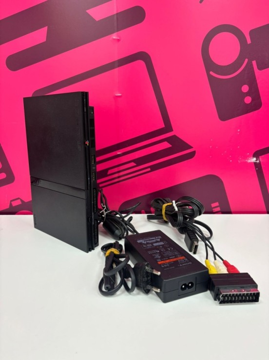 9-7-80519-2-Consola PS2 slim (sin mando)