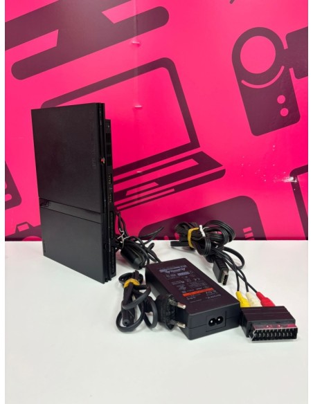 9-7-80519-2-Consola PS2 slim (sin mando)