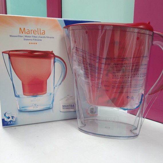 9-9-53089-1-Jarra Purificadora BRITA Jarra Marella azul 2,4L (sin uso)