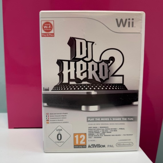 9-9-45894-2-Videojuego Wii DJ Hero 2