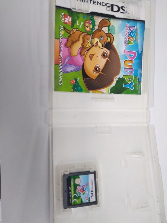 9-9-50553-1-Videojuego Nintendo DS Dora Puppy