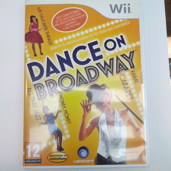 9-9-56692-1-Videojuego Wii DANCE ON BROADWAY
