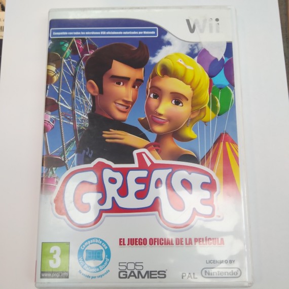 9-9-56693-1-Videojuego Wii GREASE