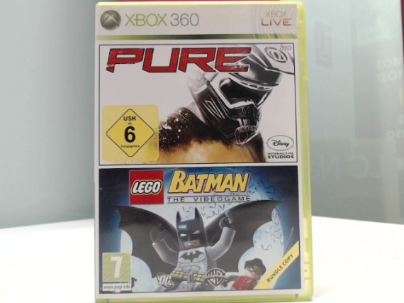 9-9-59222-1-Videojuego Xbox 360 Pure Lego Batman 