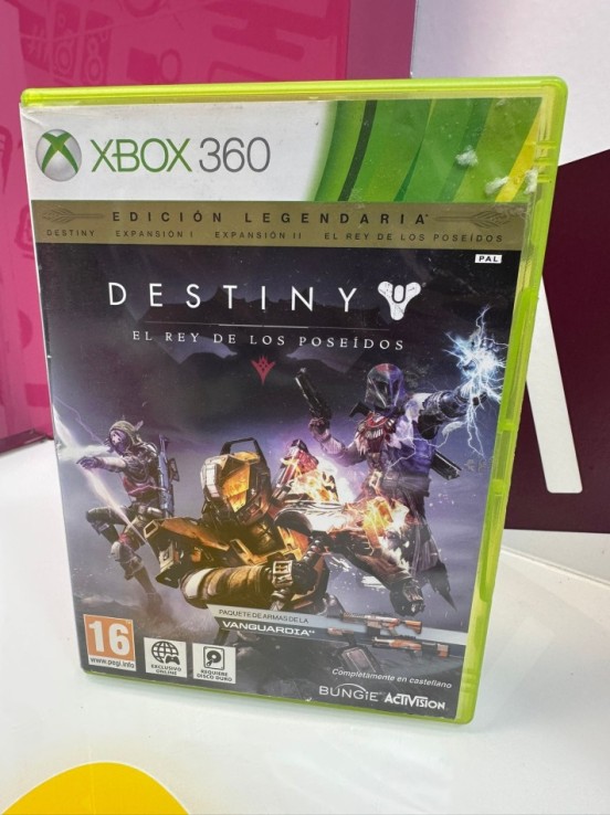9-9-69348-1-Videojuego Xbox 360 Destiny El Rey de los Poseídos