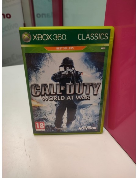 9-9-70956-1-Videojuego Xbox 360 Classics call of duty world at war 