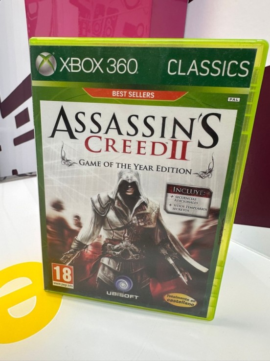 9-9-73292-2-Videojuego Xbox 360 assassins creed II game of year edition 