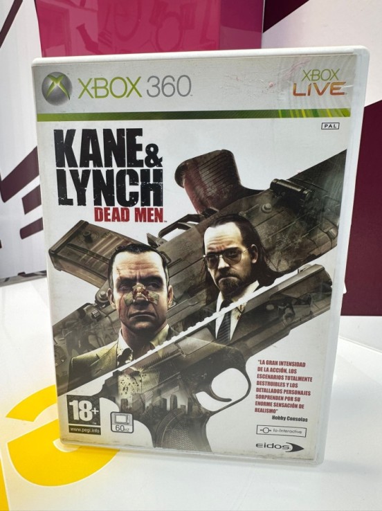 9-9-73294-3-Videojuego Xbox 360 kane lynch dead men 
