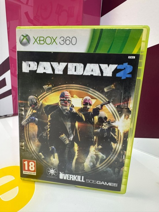 9-9-73301-2-Videojuego Xbox 360 payday2