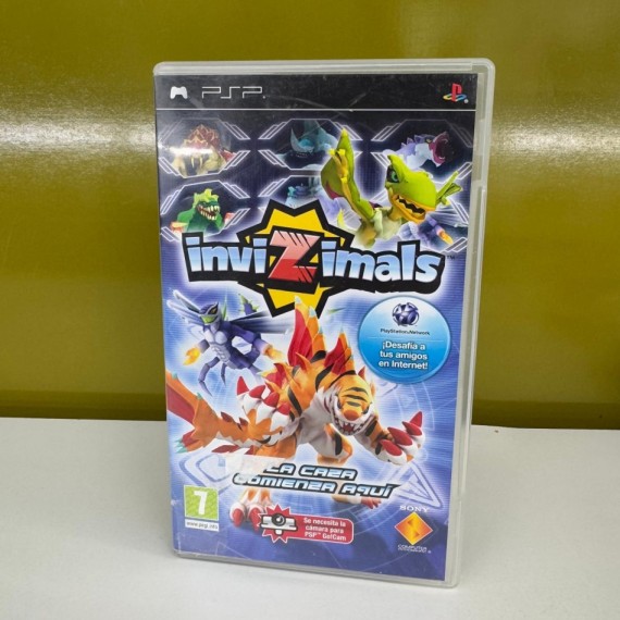 9-2-91586-1-Videojuego PSP Invizimals