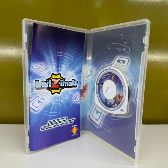 9-2-91586-2-Videojuego PSP Invizimals