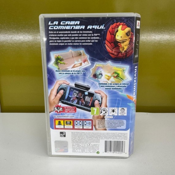 9-2-91586-3-Videojuego PSP Invizimals