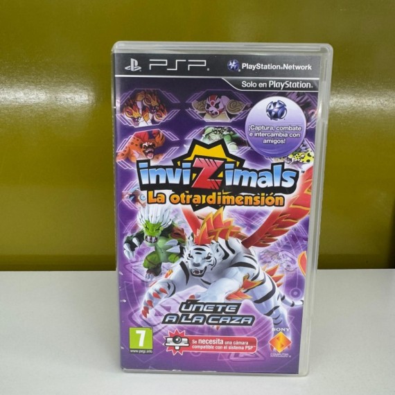 9-2-91677-1-Videojuego PSP Invizimals La otra Dimension