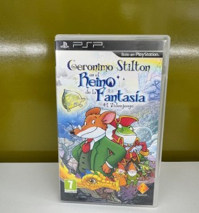 9-9-52078-2-Videojuego PSP Geronimo Stilton en el reino de la fantasia