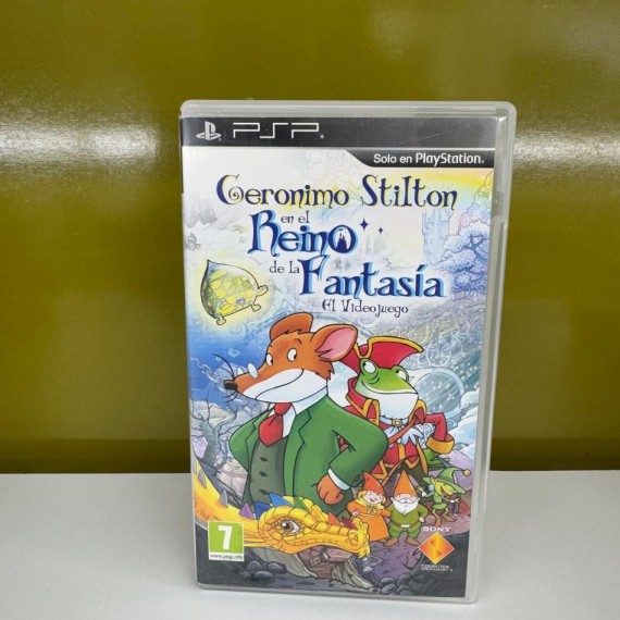 9-9-52078-2-Videojuego PSP Geronimo Stilton en el reino de la fantasia