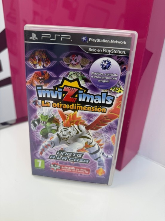 9-9-72792-1-Videojuego PSP invizimals la otra dimension