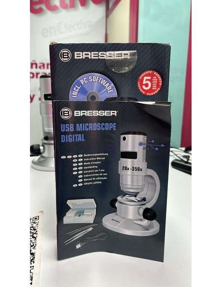 9-9-58715-3-Informática Microscopio Movil Bresser Sin Uso