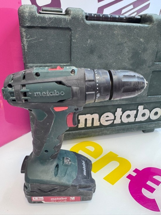 9-9-73257-5-Taladro A Bateria Metabo Sb18 