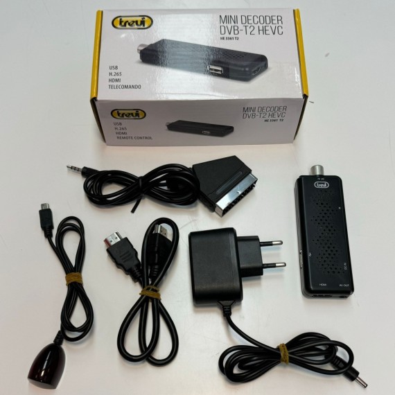 9-9-66441-1-Sintonizador TDT Mini Decoder DVB-T2 HECV