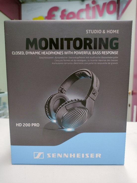 9-9-66248-4-Auriculares Sennheiser Hd 200 Pro