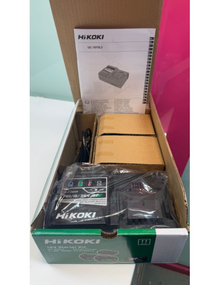 9-9-68162-1-Herramientas eléctricas Cargador uc18ysl3 2 baterías 5ah (sin uso)
