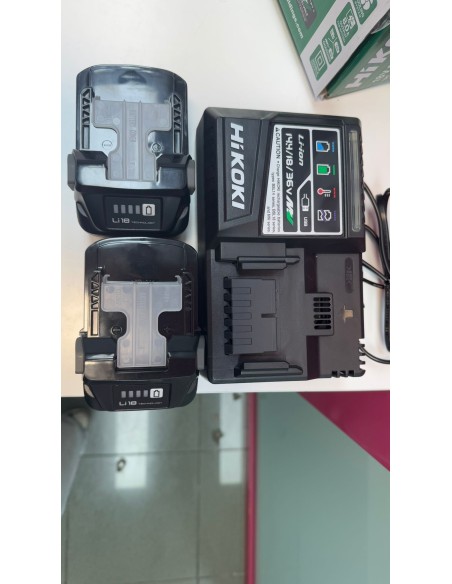 9-9-68162-4-Herramientas eléctricas Cargador uc18ysl3 2 baterías 5ah (sin uso)