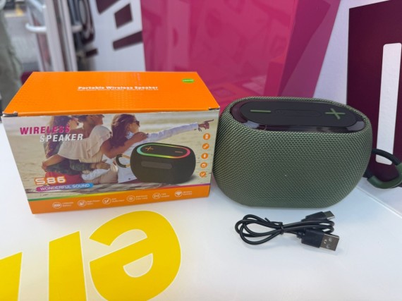 9-9-75006-1-Altavoz Portatil Bluetooth Wireles Speaker S86 