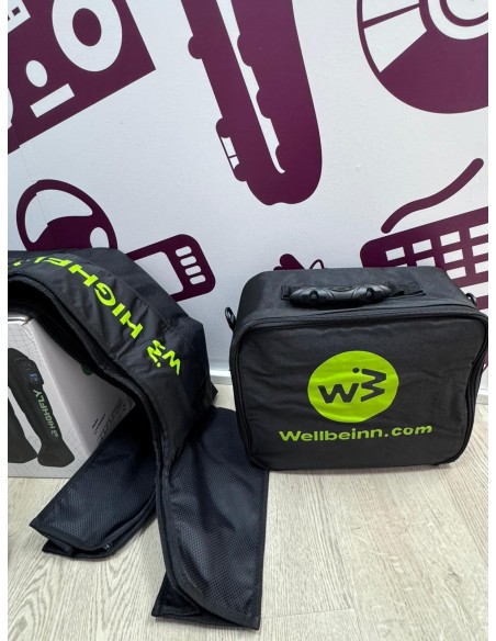 9-9-76107-3-Equipamiento médico y laboratorio botas presoterapia Wellbein higfly lite talla L (sin uso)