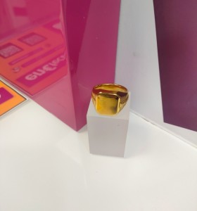 9-9-75563-1-Anillo acero dorado tipo sello T28