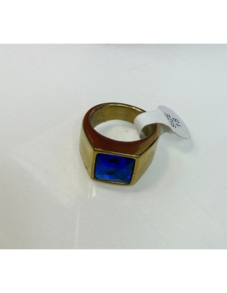 9-9-75692-1-Anillo acero tipo sello piedra azul t 18