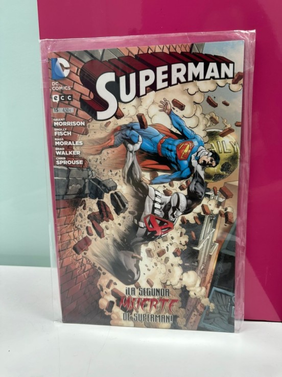 9-9-47847-1-Cómic La segunda muerte de Superman n.15