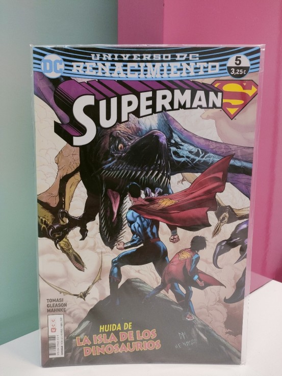 9-9-48709-1-Cómic Superman: Huída de la isla de los dinosaurios n.5