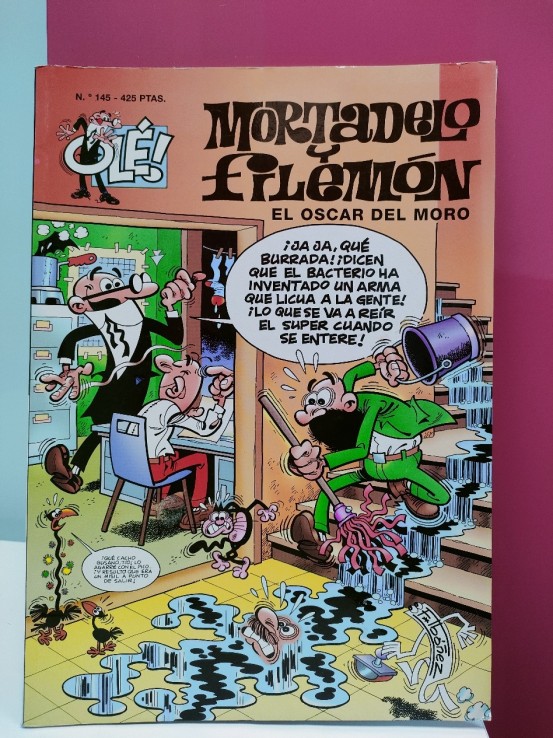 9-9-46587-2-Cómic Mortadelo y Filemón: El óscar del moro n.145
