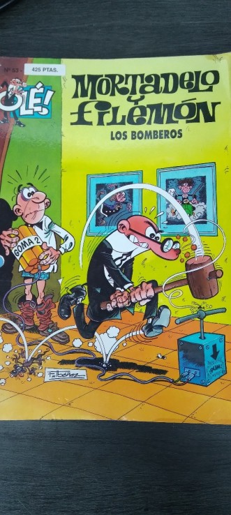 9-9-49243-1-Cómic Mortadelo y Filemón cómic 53