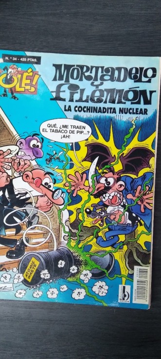 9-9-49252-1-Cómic Mortadelo y Filemón cómic 34