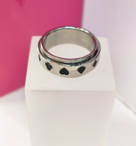 9-9-75834-1-Anillo acero plateado con diseño giratorio T15