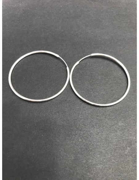 9-1-149673-1-Pendientes aro plata 2.6 cm
