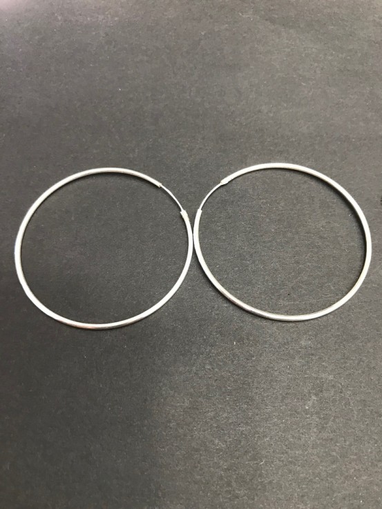 9-1-149749-1-Pendientes aro plata 5.5 cm