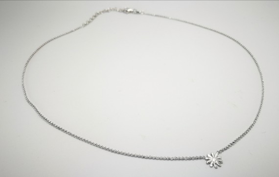 9-1-186720-1-Cadena eslabones tipo rolo Flor ECL 9658 de plata de ley 925