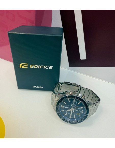 9-9-77128-4-Reloj Pulsera Caballero Casio Edifice 5529