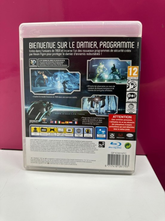 9-9-63220-2-Videojuego PS3 Tron evolution pal francia