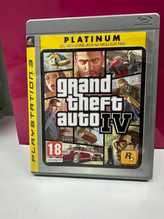 9-9-63246-1-Videojuego PS3 Gta 4 pal francia
