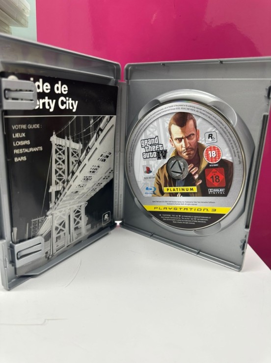 9-9-63246-3-Videojuego PS3 Gta 4 pal francia