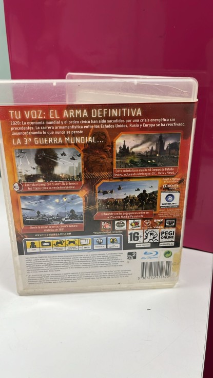 9-9-63272-3-Videojuego PS3 Tom clancys endwar
