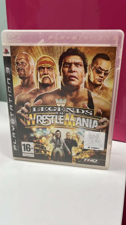 9-9-63273-1-Videojuego PS3 Legends of wrestlemania