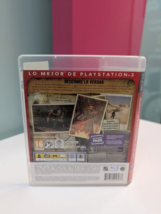 9-9-67367-3-Videojuego Ps3 Uncharted 3 y Uncharted Drake's Fortune