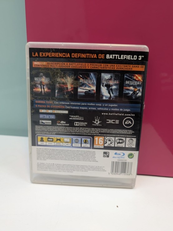 9-9-68754-3-Videojuego PS3 battelfield 3 premium edition 