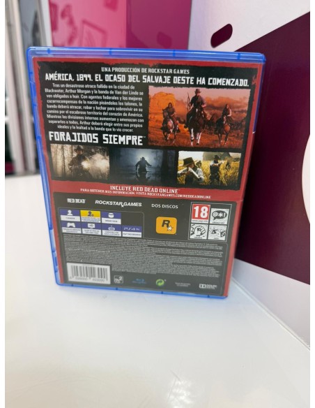 9-9-74175-5-Videojuego PS4 Red Dead Redemption II 