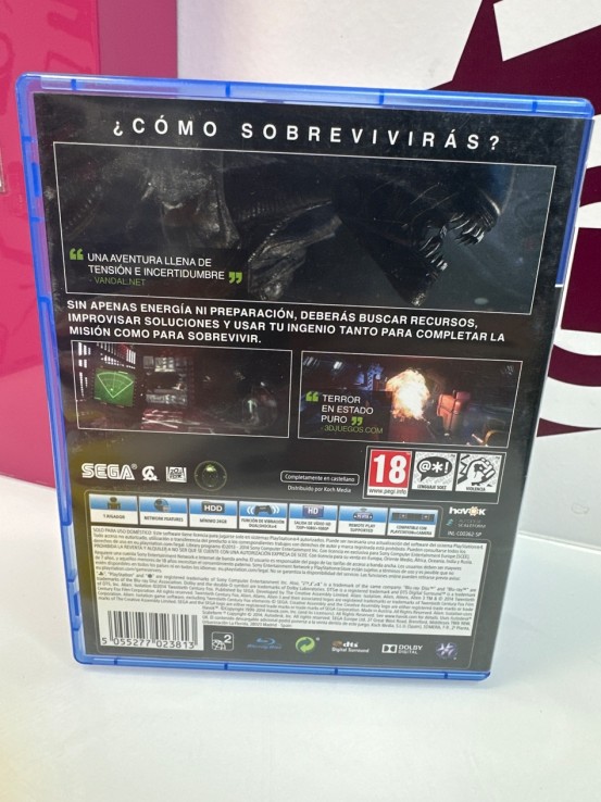 9-9-74752-3-Videojuego PS4 alien isolation 